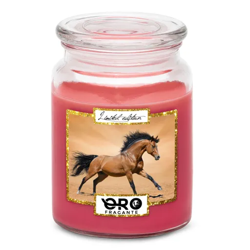 Svíčka Hřebec (Vůně svíčky: Višně v čokoládě)