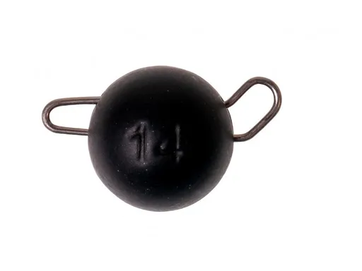 Zeck Tungsten Cheburashka Head Black 2ks - 14g,Zeck Tungsten Cheburashka Head Black 2ks - 14g