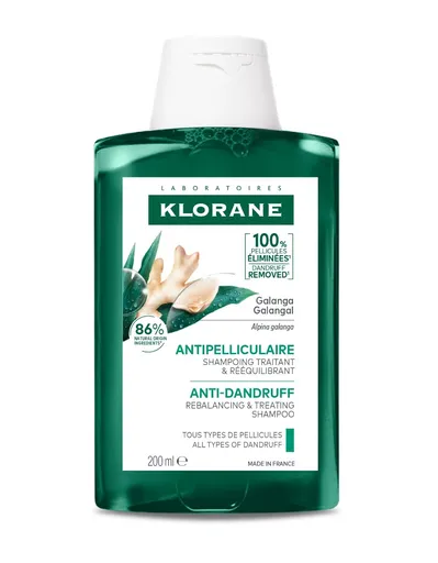 KLORANE Šampon proti lupům s galangalem 200 ml