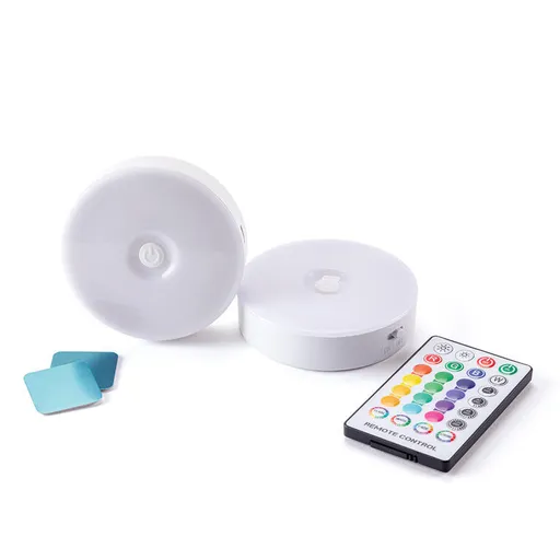 Sada 2 ks LED světel na dálkové ovládání