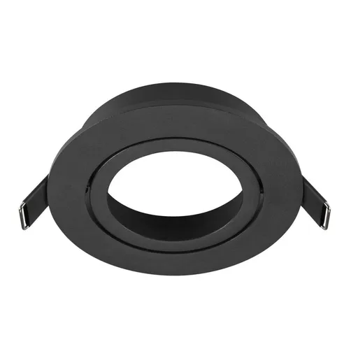 BIG WHITE (SLV) NEW TRIA 95 kroužek pro vestavbu do stropu, D: 11 H: 2,6 cm, IP 20, černá 1007444