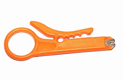 Univerzální stripovací nástroj pro UTP/FTP kabely s terminátorem 110