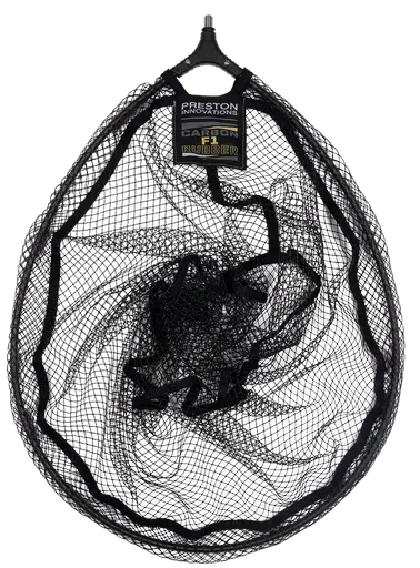 Preston innovations podběráková hlava carbon f1 latex landing net - 18" 45 cm