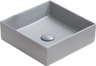 MEXEN Goya umyvadlo na desku 35x35, šedá mat 22183561