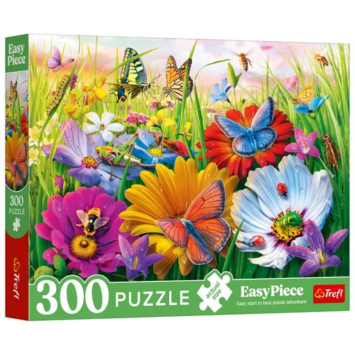 Puzzle 300 dílů Květinová louka