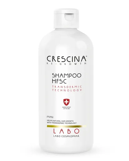 Crescina Transdermic šampon proti řídnutí vlasů pro muže 500 ml