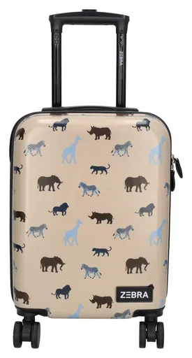 Dětský kufr Zebra Adventurer 21492 Camel