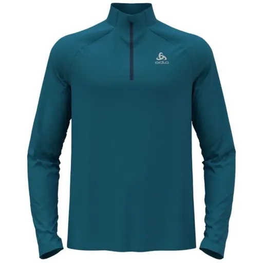 Odlo ESSENTIAL 1/2 ZIP Pánská mikina, tmavě modrá, velikost