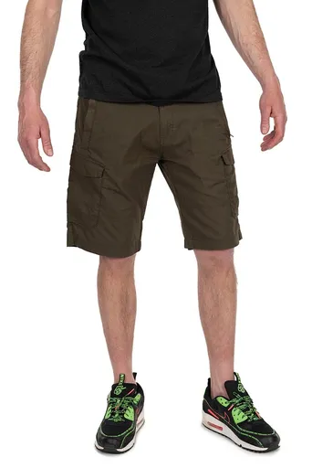 Fox Kraťasy Collection LW Cargo Shorts Green & Black - XL,Fox Kraťasy Collection LW Cargo Shorts Green & Black - XL