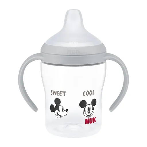 NUK Perfect Match Láhev na učení Disney Mickey 6m+ 150 ml 1 ks grey