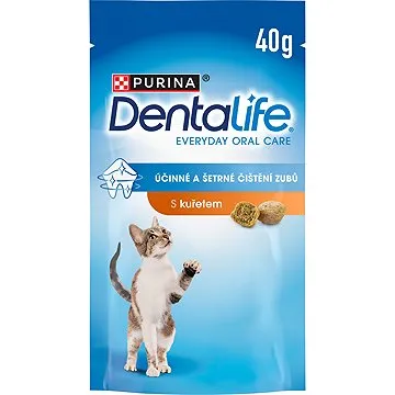 Dentalife Cat s kuřetem 40 g (7613036725309)