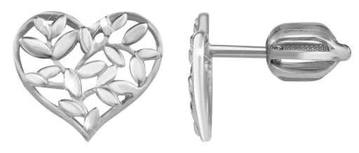 Soliter Stříbrné náušnice Srdce 431 001 02762 04
