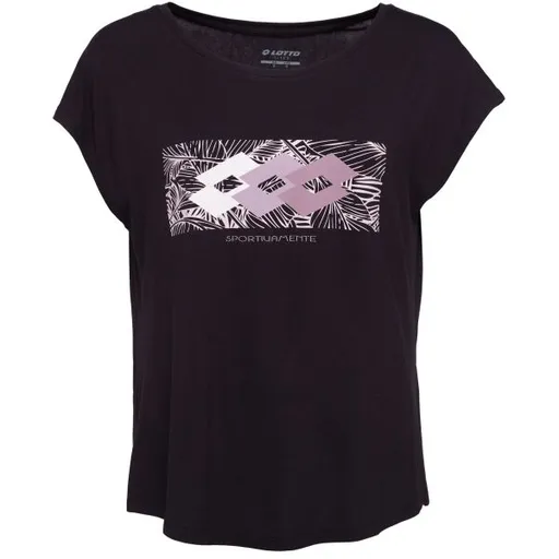 Lotto TROPICAL TEE III Dámské triko, černá, velikost