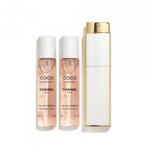 CHANEL Coco mademoiselle Parfémová voda v otočném rozprašovači - EAU DE PARFUM 3X20ML 3x 20 ml