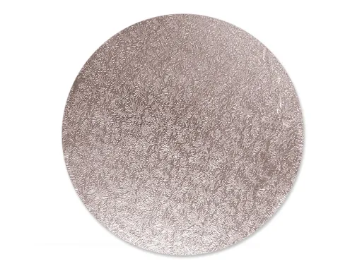 Dortová podložka stříbrná Ø 20 cm - FunCakes