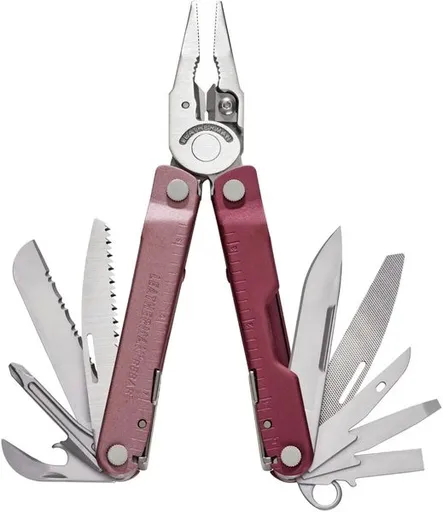 MultiTool Leatherman Rebar Heathered Cranberry 833317