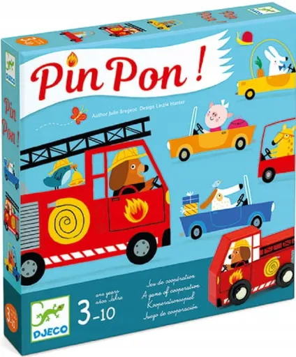 Hra PinPon - Hoří! Hoří! Hasiči!