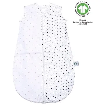 MOTHERHOOD Vak na spaní mušelínový BIO Růžová and černé puntíky 6-18 m 0,5 tog (5902627167850)