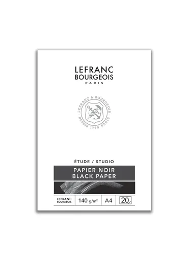 LEFRANC BOURGEOIS Blok černých výkresů A4 Lefranc Bourgeois