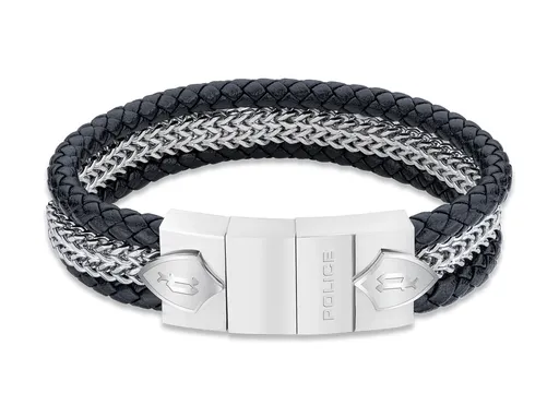 Police Fashion kožený náramek pro muže Lance PEAGB2119801