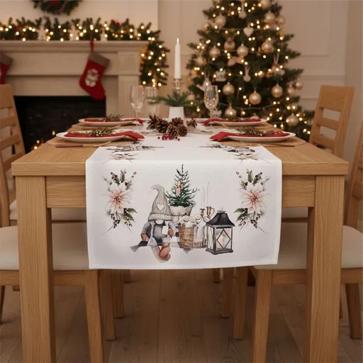 Ubrus vánoční, Vánoční hvězda a trpaslík pr. 150