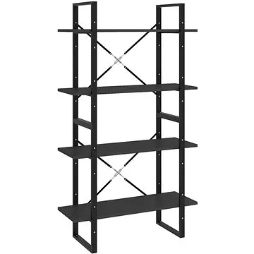 Shumee  se 4 policemi šedá 80×30×140 cm dřevotříska, 806459 (806459)