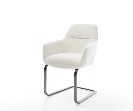 Jídelní židle Pejo-Flex bouclé měkký béžová jídelní židle