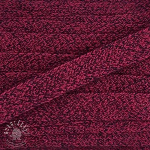 Bavlnená šnůra plochá 20 mm Multi 5