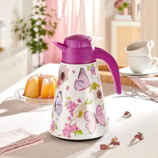 Die moderne Hausfrau Termokonvice, 1,2 l, Hortenzie