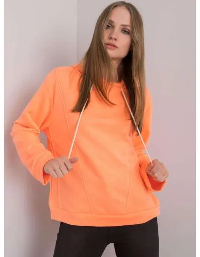 Dámská mikina s kapucí EMY oranžová