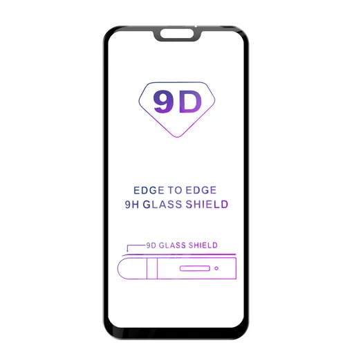 Tvrzené sklo iSaprio 9D BLACK pro Huawei Honor 8X