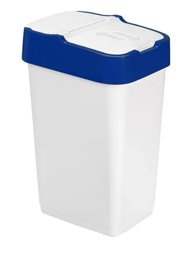 Plastový odpadkový koš HEIDRUN 18l Varianta: MODRÁ