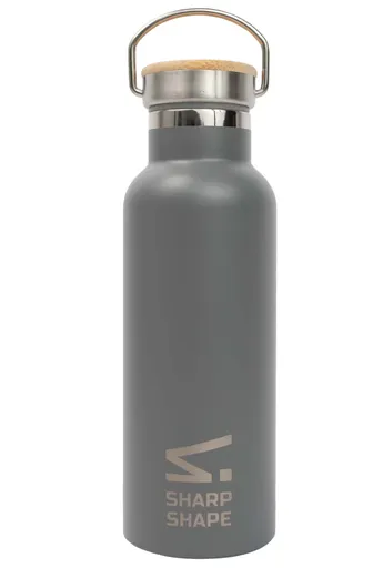 SharpShape Nerezová láhev 500 ml šedá