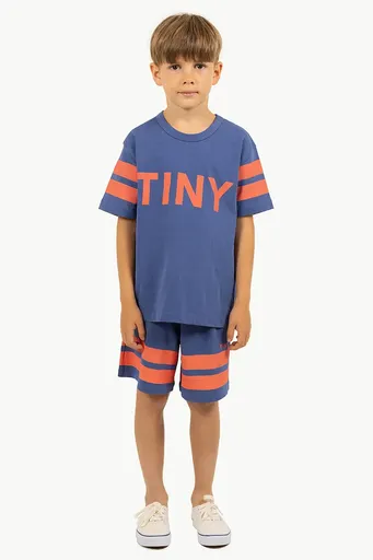 Dětské bavlněné šortky Tinycottons STRIPES LOGO SHORT
