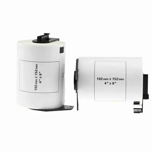 Kompatibilní role etiket pro Brother DK-11241, 102mm x 152mm, 200 etiket