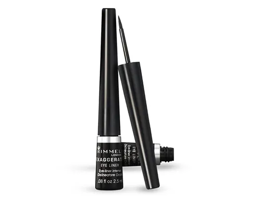 Rimmel Tekuté oční linky (Exaggerate Eye Liner) 2,5 ml 001 Black