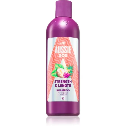 Aussie SOS Strength & Length posilující šampon pro dlouhé vlasy 300 ml