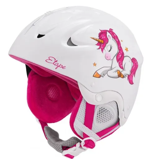 Etape GEMINI Dětská lyžařská přilba, bílá, velikost (48 - 52)