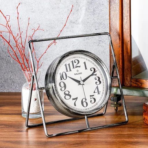 Dekorativní hodiny Metallo - Grey