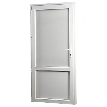 POŠKOZENÉ!!! Hlavní vchodové dveře REHAU Synego BASIC LEVÉ - SKLADOVÁ-OKNA.cz - 800 x 1970