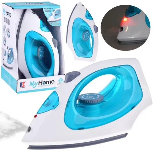 Dětská žehlička se světlem, zvukem a funkcí páry