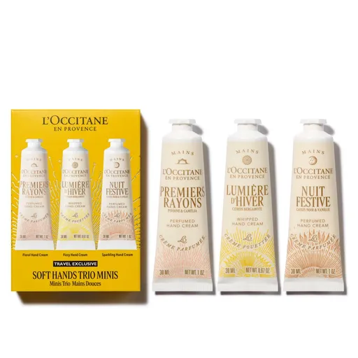 L'Occitane en Provence Dárková sada Soft Hands Trio Minis