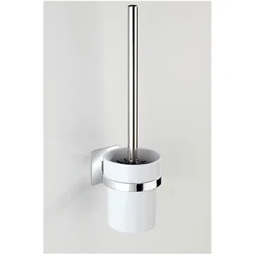 WENKO BEZ VRTÁNÍ TurboLoc QUADRO - WC štětka, kovově lesklá (z23861100)