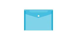 Obálka psaníčko A6 s drukem PP modrá