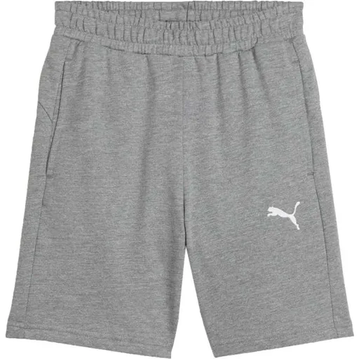 Puma TEAMGOAL CASUALS SHORTS JR Dětské kraťasy, šedá, velikost