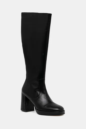 Kožené kozačky Jonak VENDOME CUIR