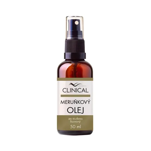 Clinical Meruňkový olej za studena lisovaný 50 ml