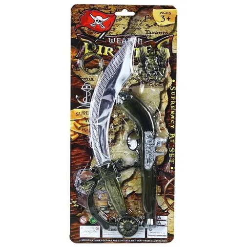 Sada pirátská s pistolí a šavlí - RAPPA