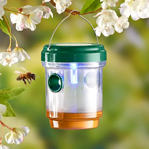 Solární past na vosy a komáry