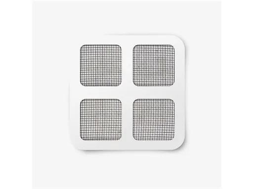 Opravný čtverec k síťce proti hmyzu GARDEN OF EDEN 10x10cm černý 4ks